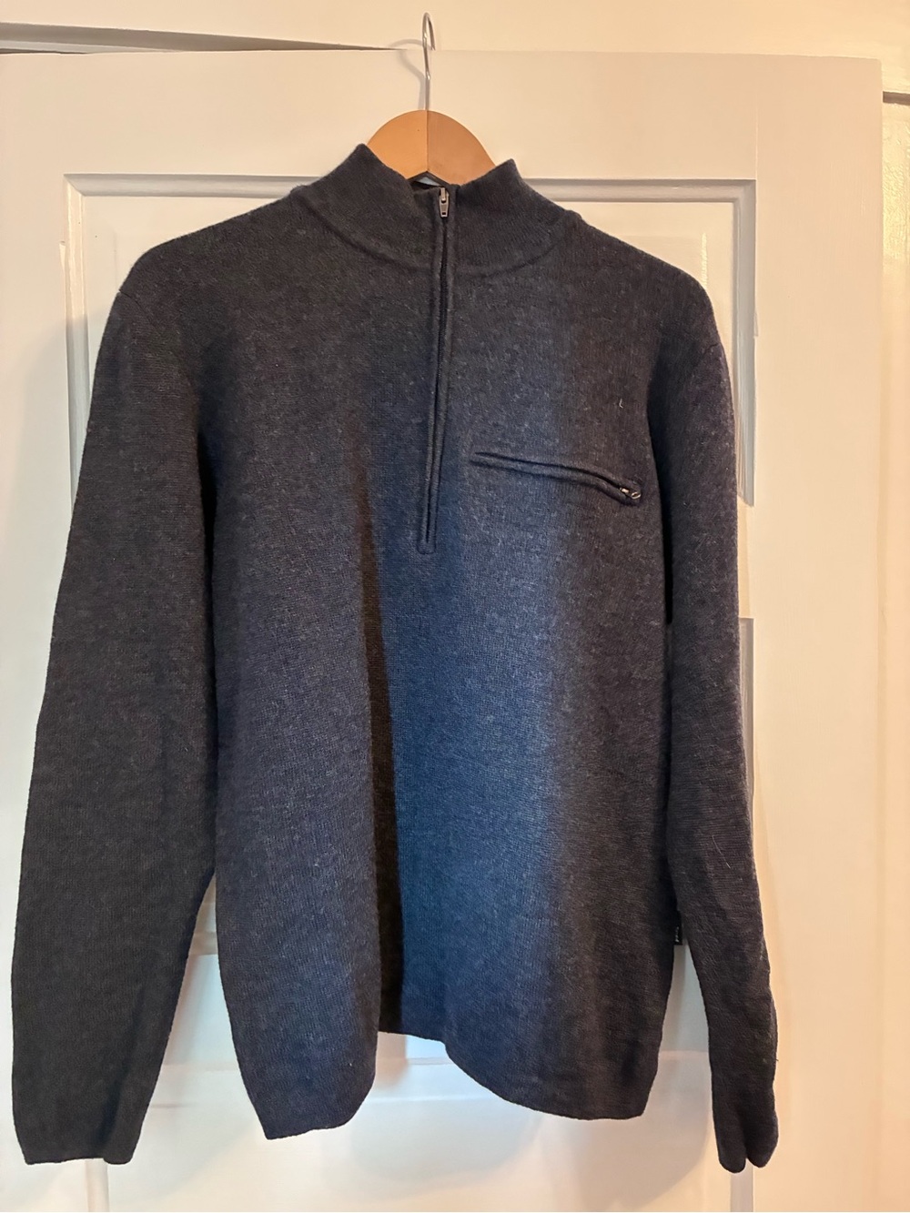 Patagonia Dark Gray Half-Zip Sweater